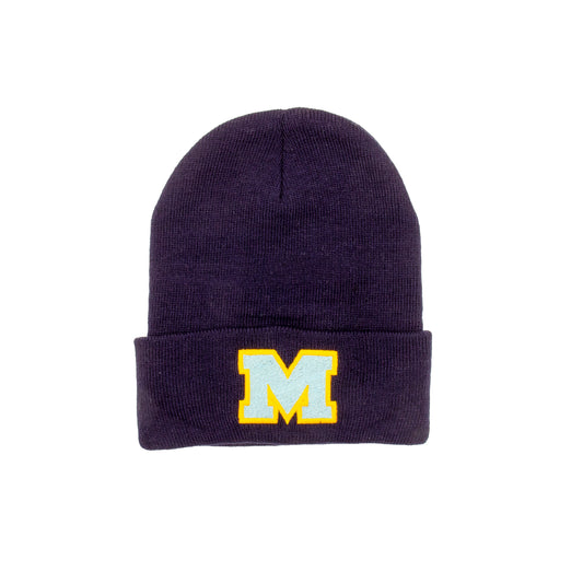 Memorial Track & Field - Cuffed Beanie - Navy
