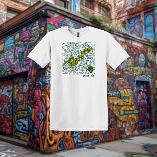 Nikki Rowe Graffitti collection by J.J.  cotton Short Sleeve